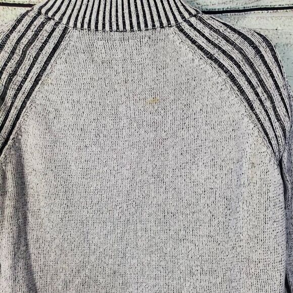 BKE Men’s Henley Sweater XL Gray Cotton Knit Long Sleeve Pullover Casual - Picture 4 of 7